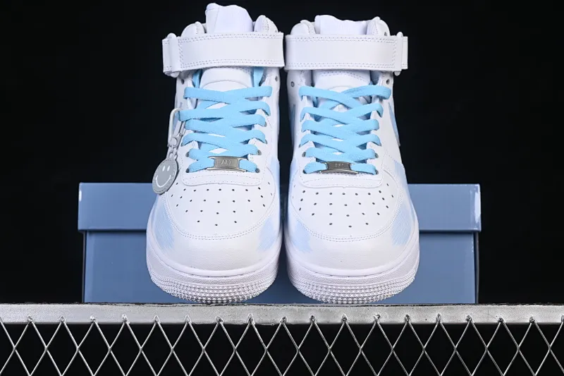 All categories Nk Air Force 1 Air Force series Nk Air Force 1 Mid Air Force mid-top Nike Air Force 1'07 Mid broken hook inkjet Air Force 1 mid-top casual sneakers ZH0316-124